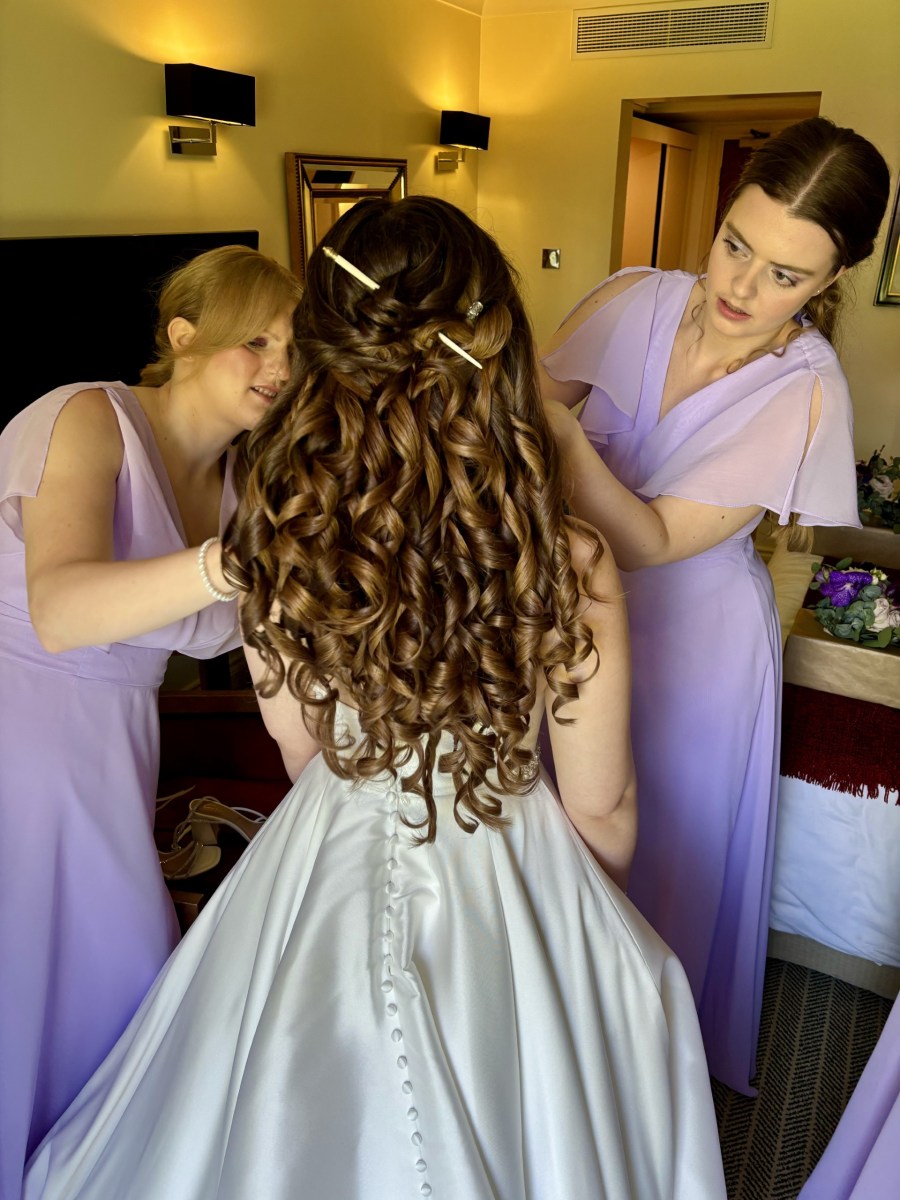 Viking curls and braids