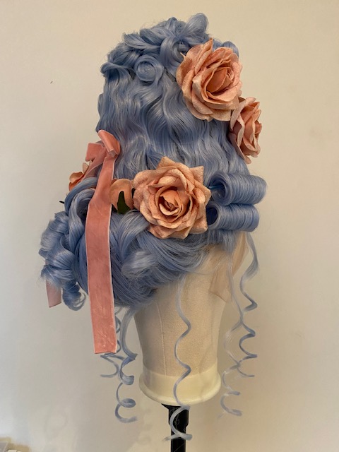 Rococo caged wig
